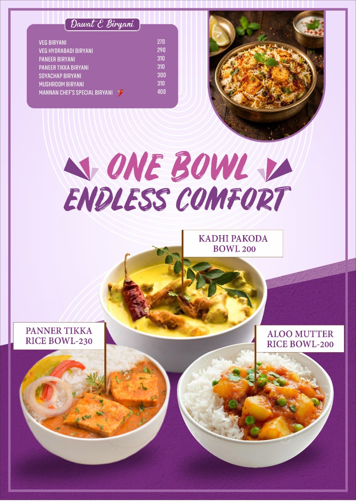 Menu Page 5